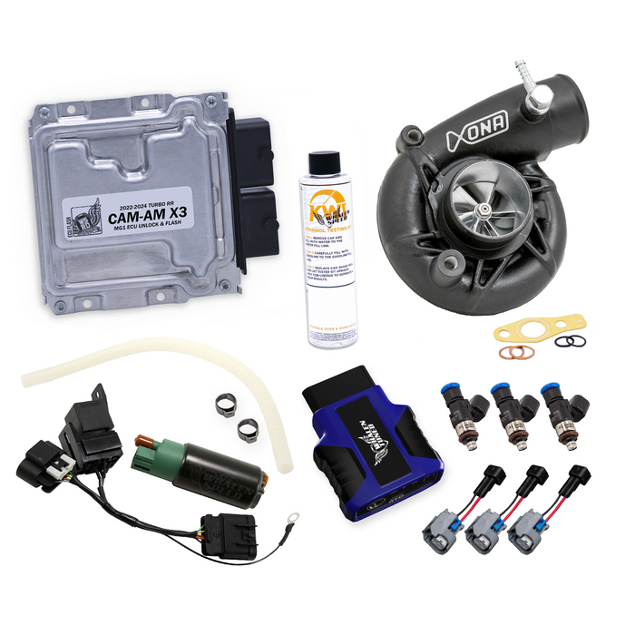 WSRD Green Turbocharger MG1 ECU Unlock & Flash | 2022-2023 Can-Am X3 Turbo RR (250-305HP)