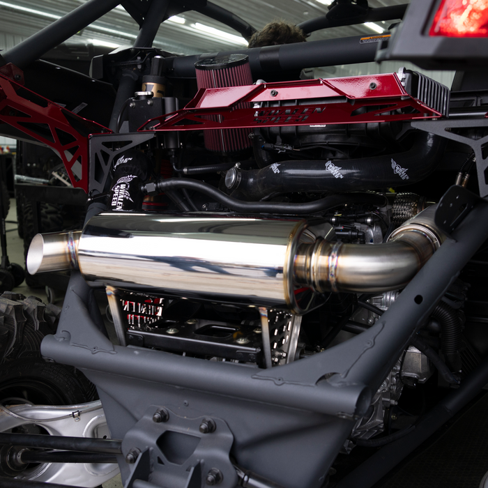 WSRD Turbo-Back Side Exit Exhaust System | Can-Am X3