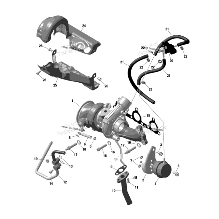BRP Turbocharger & Components | Can-Am X3