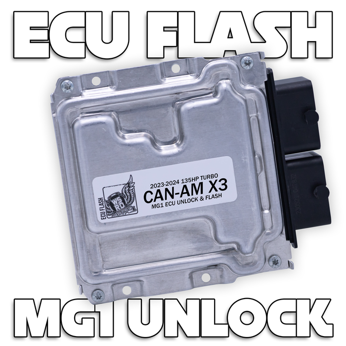 WSRD WS165 MG1 ECU Unlock & Flash | 2023-2024 Can-Am X3 135HP Turbo (181HP)