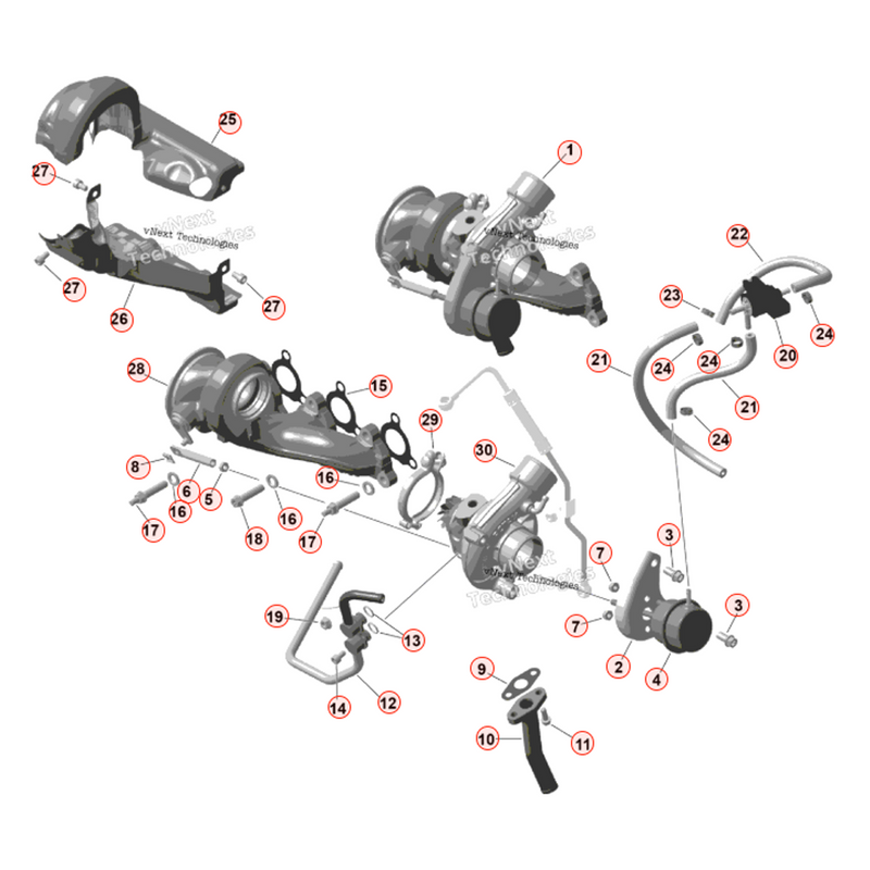 BRP Turbocharger & Components | Can-Am X3
