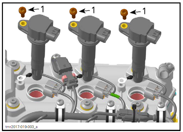 BRP Ignition Coil Bolts