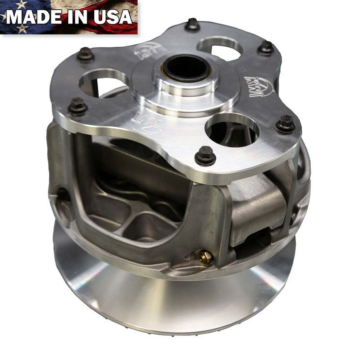 KWI Clutching Polaris Billet Overdrive Clutch Cover | Pro R - Pro XP & Turbo R