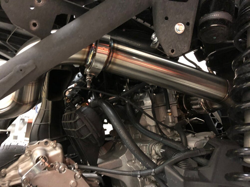 Treal Performance Turbo-Back Straight Pipe Exhaust System | Can-Am X3